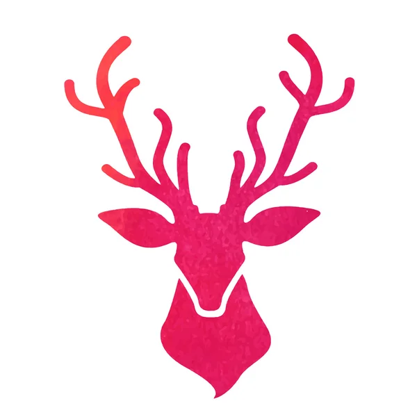 Deer head — Stock Vector