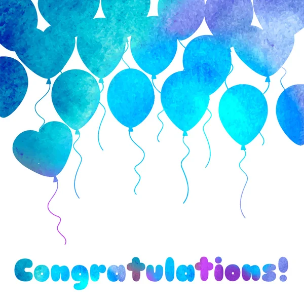 Balonlu şenlikli arkaplan