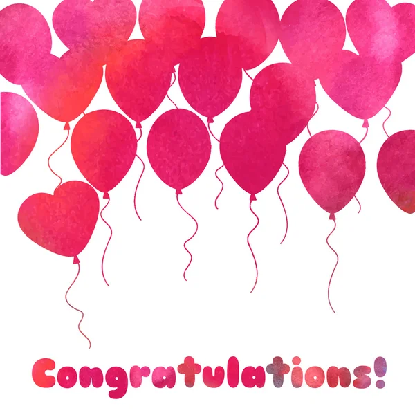 Balonlu şenlikli arkaplan