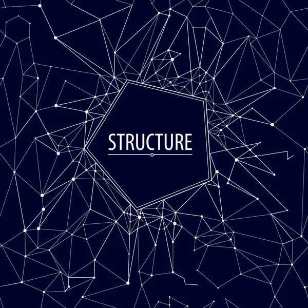 Abstract structure.Vector illustration.Seamless padrão — Vetor de Stock