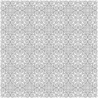 Boyama kitabı ve boyama sayfası için siyah ve beyaz vektör çizimleri