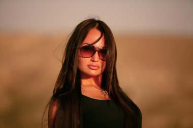 World famous beautiful girl. Having approached the image of her eyes you will guess who it.