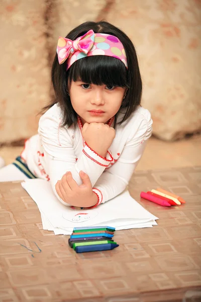 Children draw — Stock Photo, Image