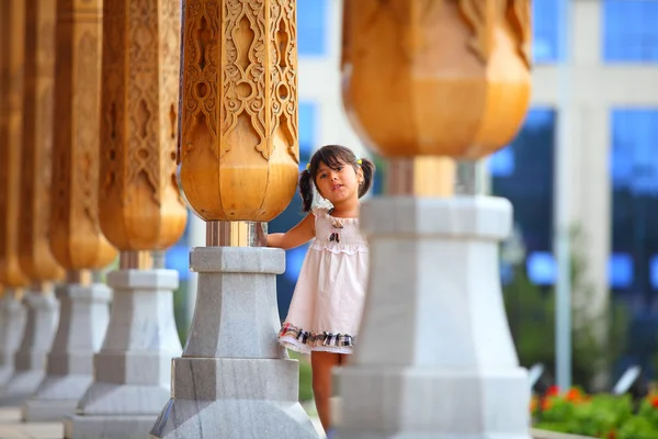 East little girl — Stock Photo, Image