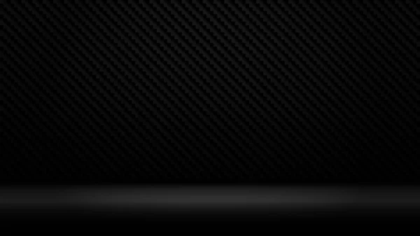 Black Carbon Fiber Room Gradient Wallpapers Background Image — Stockový vektor