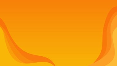 Turuncu gradyan duvar kağıdı, soyut vektör arkaplanı.