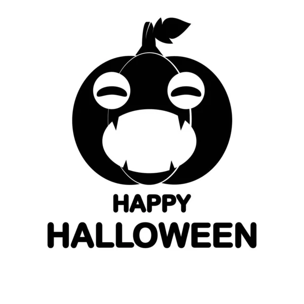 Ilustración Vectorial Halloween Adecuado Para Tarjetas Banners Símbolos Con Símbolo — Vector de stock