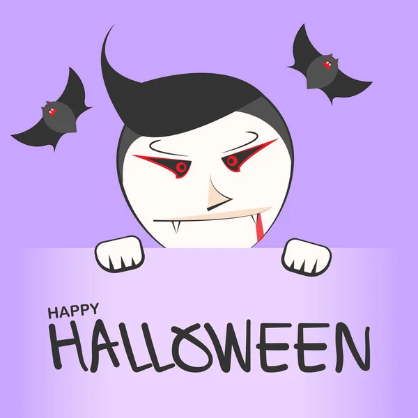 Ilustración Vectorial Halloween Adecuada Para Pancartas Símbolos Con Personaje Dibujos — Vector de stock