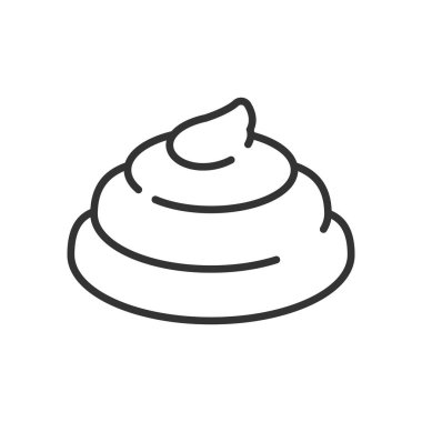 Kaka çizimleri, Vektör çizimleri izole.