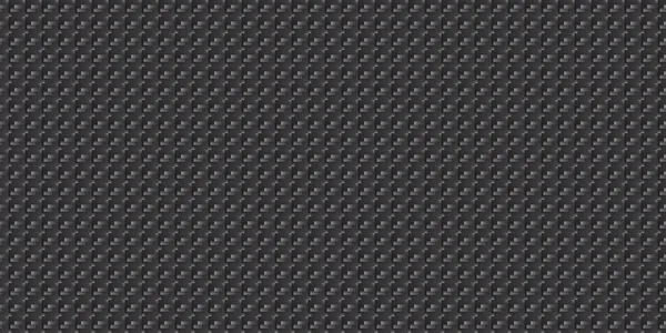 Black Carbon Fiber Texture Wallpaper Abstract Vector Backgrounds — Stock Vector