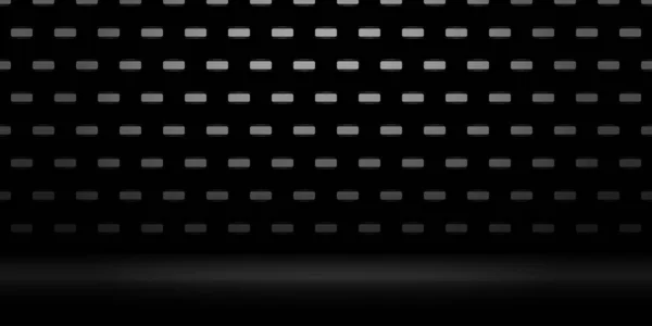 Bílé Čtvercové Textury Tmavé Místnosti Gradient Tapety Abstraktní Vektorové Pozadí — Stockový vektor