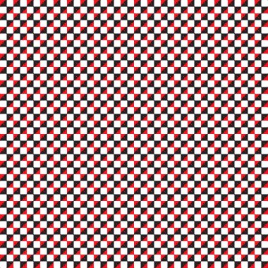 Soyut siyah ve kırmızı kareli dikişsiz desen, soyut vektör duvar kağıdı, kusursuz desen arkaplanı.