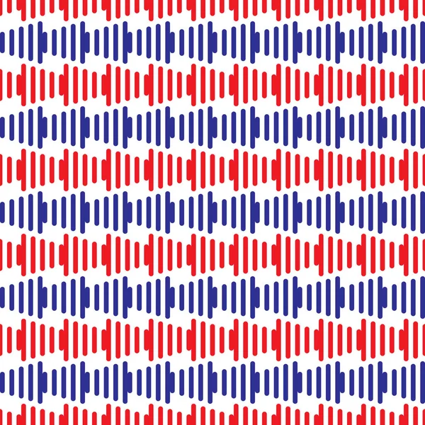 Abstract Blue Red Patterns White Background Abstract Vector Wallpaper Seamless — 스톡 벡터