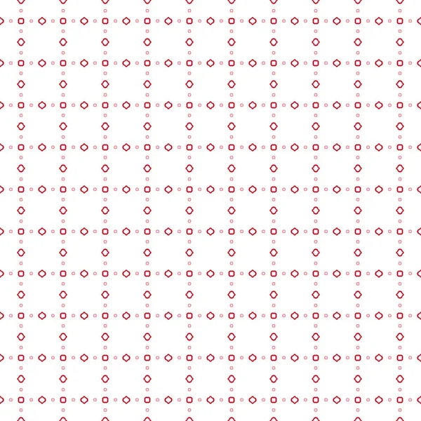 Abstraktní Červené Vzory Bílém Pozadí Abstraktní Vektorové Tapety Bezešvé Vzor — Stockový vektor