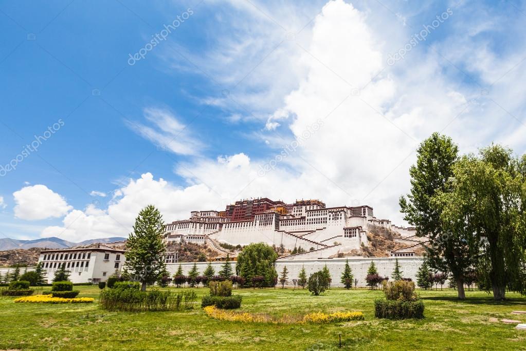Potala Palace in Lhasa of Tibet