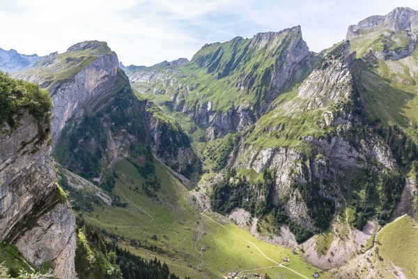 Alpstein 대산괴 — 스톡 사진