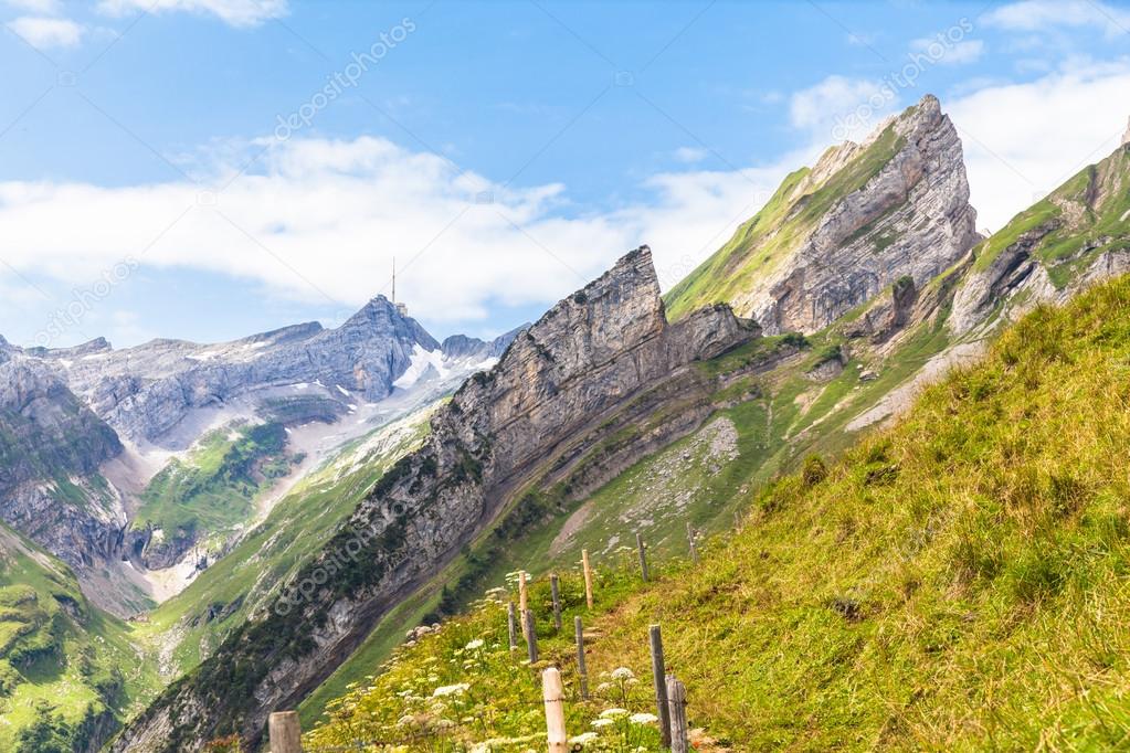 Santis and Alpstein massif