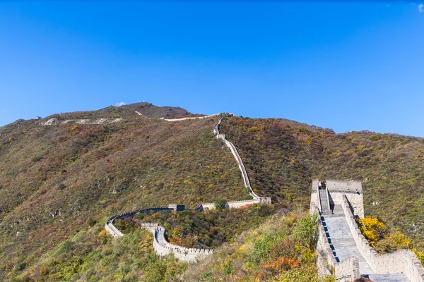 Kinesiska muren, Mutianyu del — Stockfoto