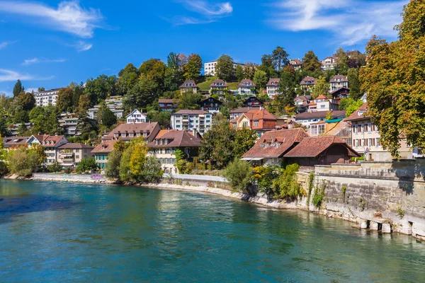 Berne old town and the Aare river — Stock Photo, Image