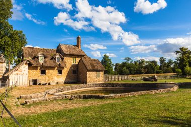 Kraliçe'nin hamlet Versailles Sarayı yakınındaki