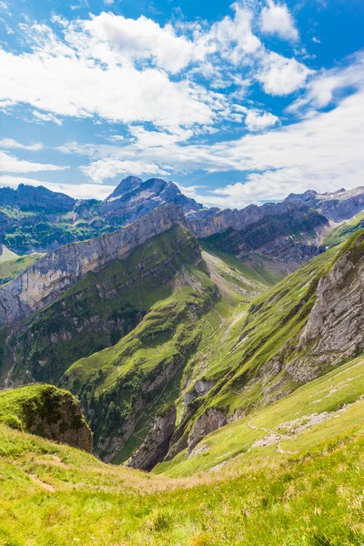 Alpstein massif — Stock Photo, Image
