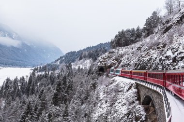 Glacier express, Switzerland clipart