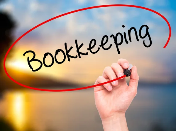 Adam el defter tutma ile siyah kalemi görsel ekranda yazma..