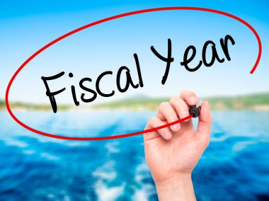 Adam el mali yıl siyah kalemi ile görsel ekranda yazma..