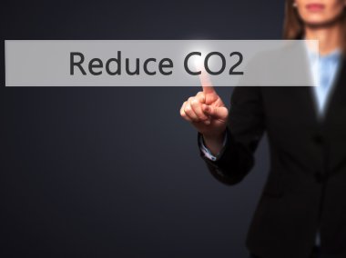 CO2 - dokunmatik ekran butonuna işkadını el basarak azaltmak 