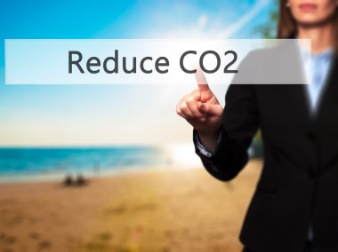 CO2 - dokunmatik ekran butonuna işkadını el basarak azaltmak 