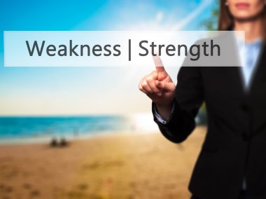 Zayıflık gücü - Touch işkadını el basarak düğmesi