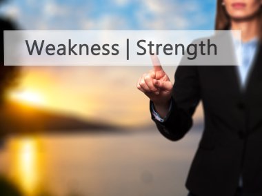 Zayıflık gücü - Touch işkadını el basarak düğmesi