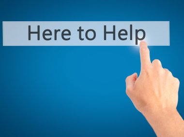 Ücretsiz teklif - dokunmatik ekran butonuna işadamı el basarak