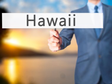 Ücretsiz teklif - dokunmatik ekran butonuna işadamı el basarak