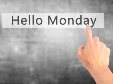 Ücretsiz teklif - dokunmatik ekran butonuna işadamı el basarak