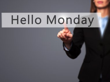 Ücretsiz teklif - dokunmatik ekran butonuna işadamı el basarak