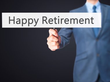 Ücretsiz teklif - dokunmatik ekran butonuna işadamı el basarak