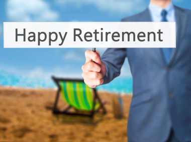 Ücretsiz teklif - dokunmatik ekran butonuna işadamı el basarak