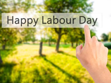 Ücretsiz teklif - dokunmatik ekran butonuna işadamı el basarak