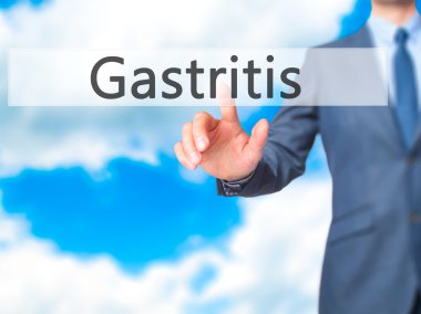 Ücretsiz teklif - dokunmatik ekran butonuna işadamı el basarak