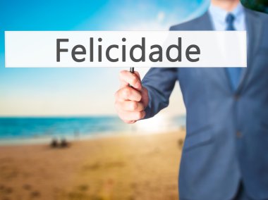 Hayallerinizi Dreams - iş adamı işaret gösteren izin vermeyin