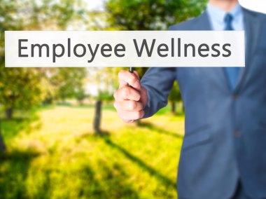 Çalışan Wellness - İşadamı el tutma işareti