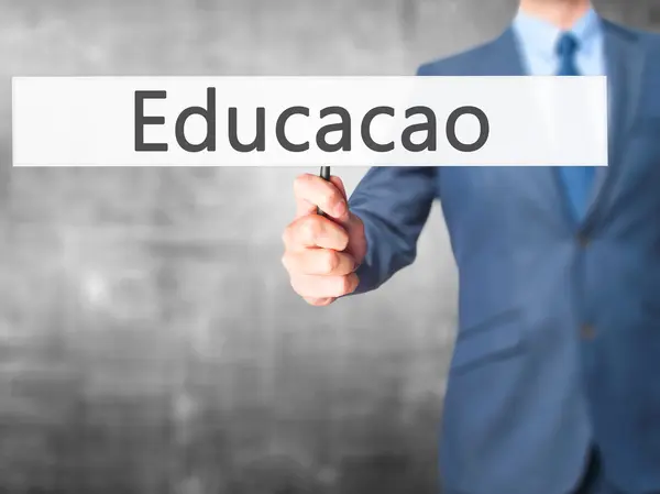 Educaco (Éducation en portugais) - Entreprise main tenant sig — Photo