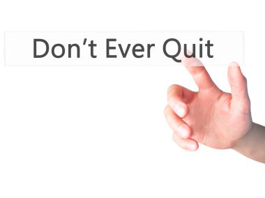 Hiç - bir düğmeye basarak arka plan bulanık c el pes etme