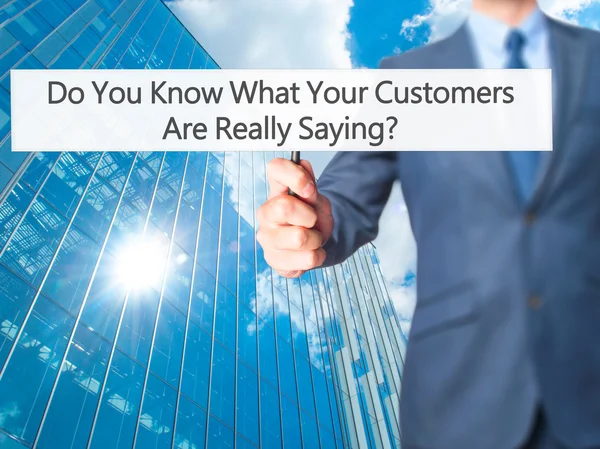 Do You Know What Your Customers Are Really Saying ? - Businessma