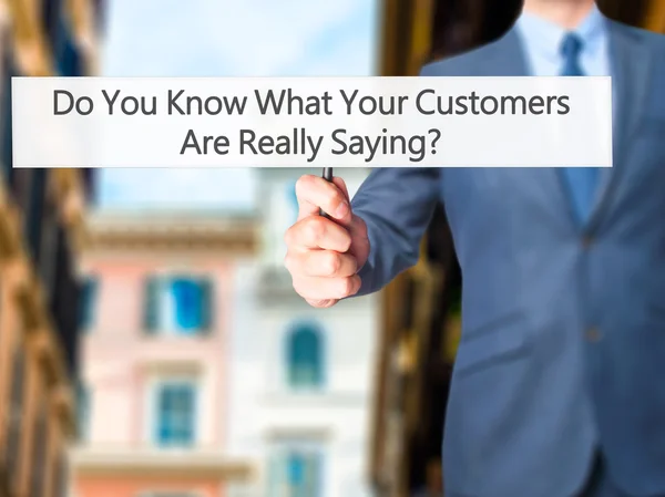 Do You Know What Your Customers Are Really Saying ? - Businessma