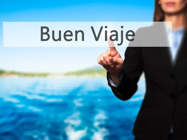 Buen Viaje - Empresaria planchando moder — Foto de Stock