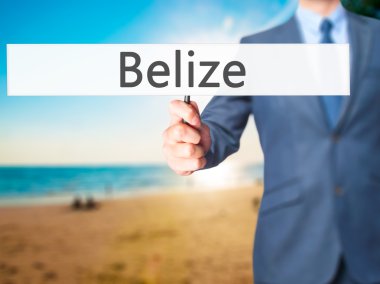 Belize - İşadamı el tutma işareti