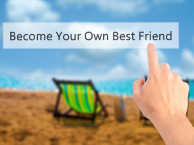 Kendi Best Friend - bulanık bir düğmeye basarak el ol 