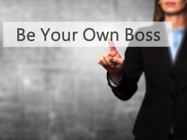 Kendi Boss olun - Başarılı iş kadını innova yararlanarak